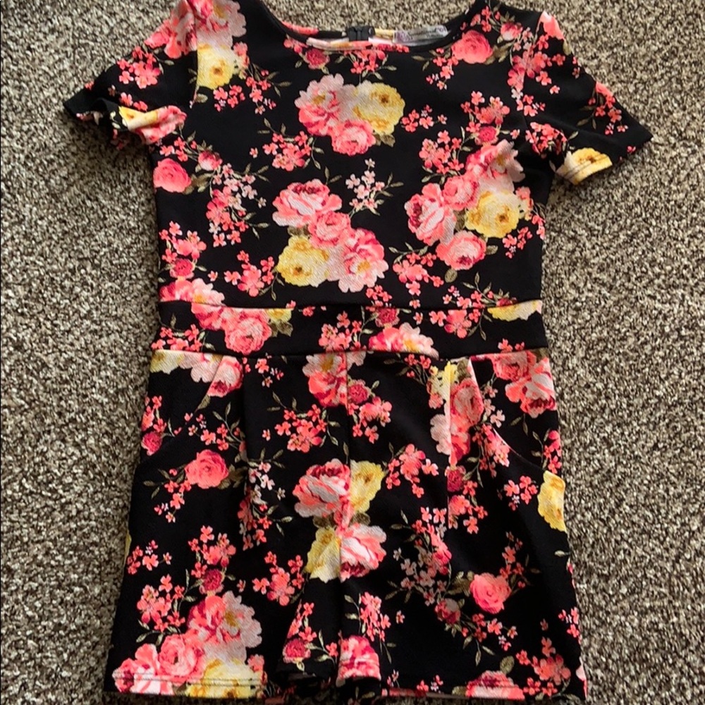 Floral Romper